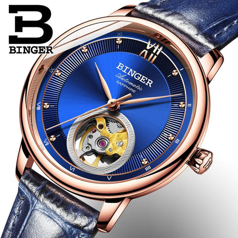 Binger Swiss Quartz Designer Men's Watch B 9016 – Binger Store India