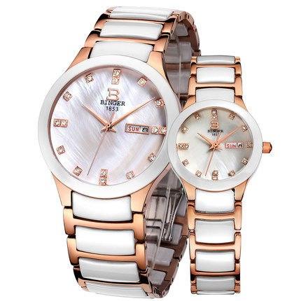 Manufacturer of 18kt rose gold women's watch rlw135 | Jewelxy - 166431